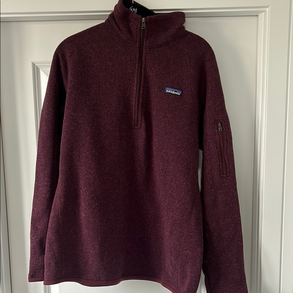 Patagonia Deep Purple 1/4 Zip Fleece Jacket